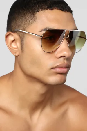 80's Miami Sunglasses - Green
