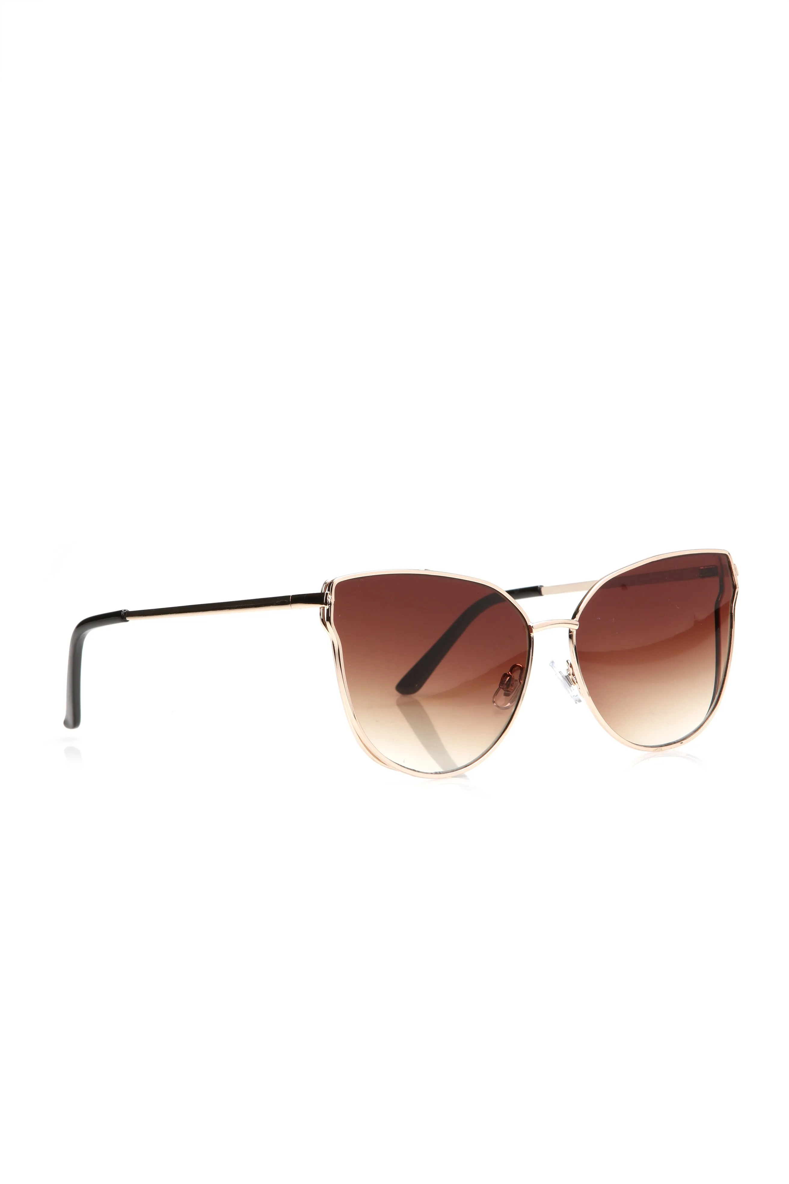 All Or Nothing Sunglasses - Brown