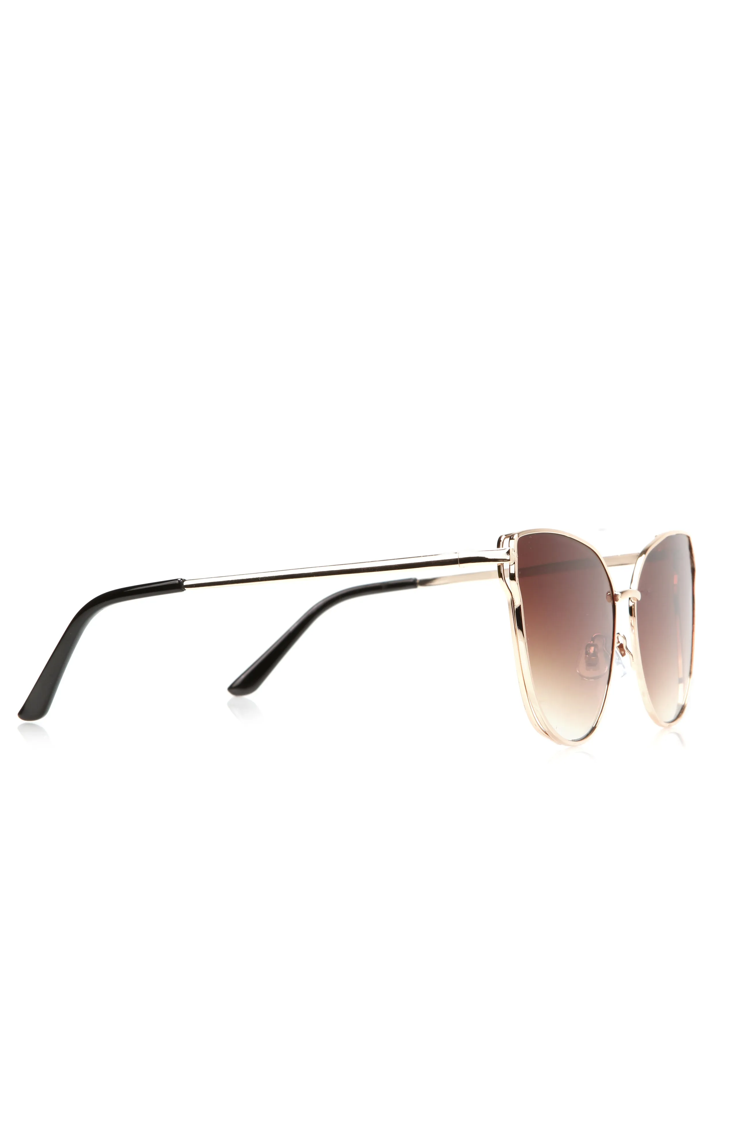 All Or Nothing Sunglasses - Brown