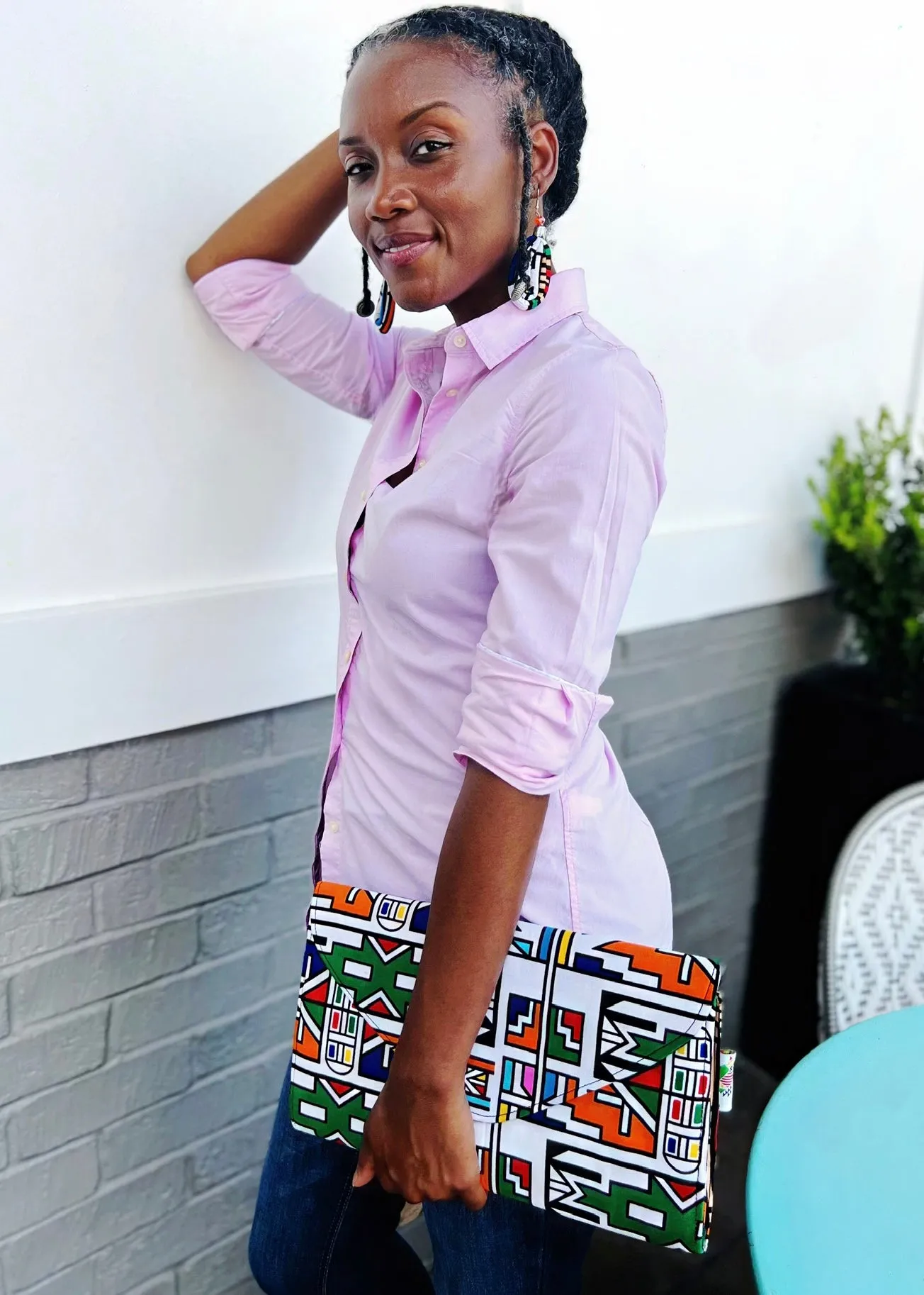 Elmina Envelope Clutch