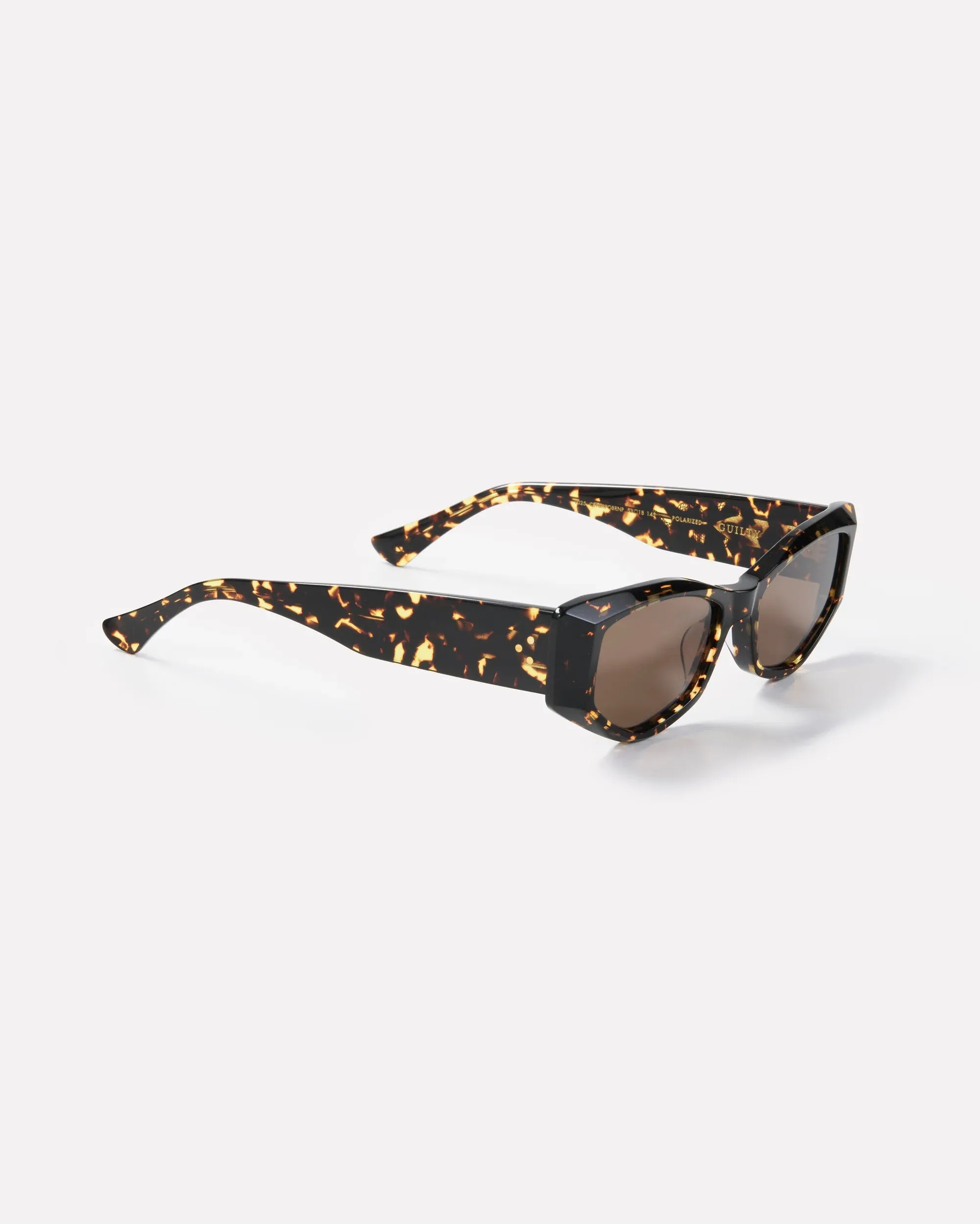 EPOKHE - GUILTY - Crystal Dark Tortoise Polished / Brown Polarized