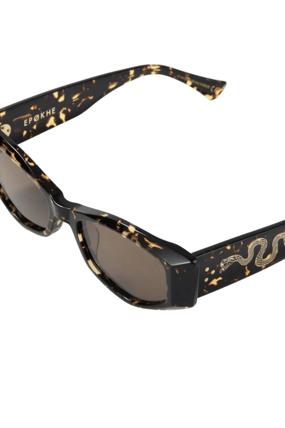 EPOKHE GUILTY SUNGLASSES - CRYSTAL DARK TORTOISE POLISHED/BROWN POLARIZED
