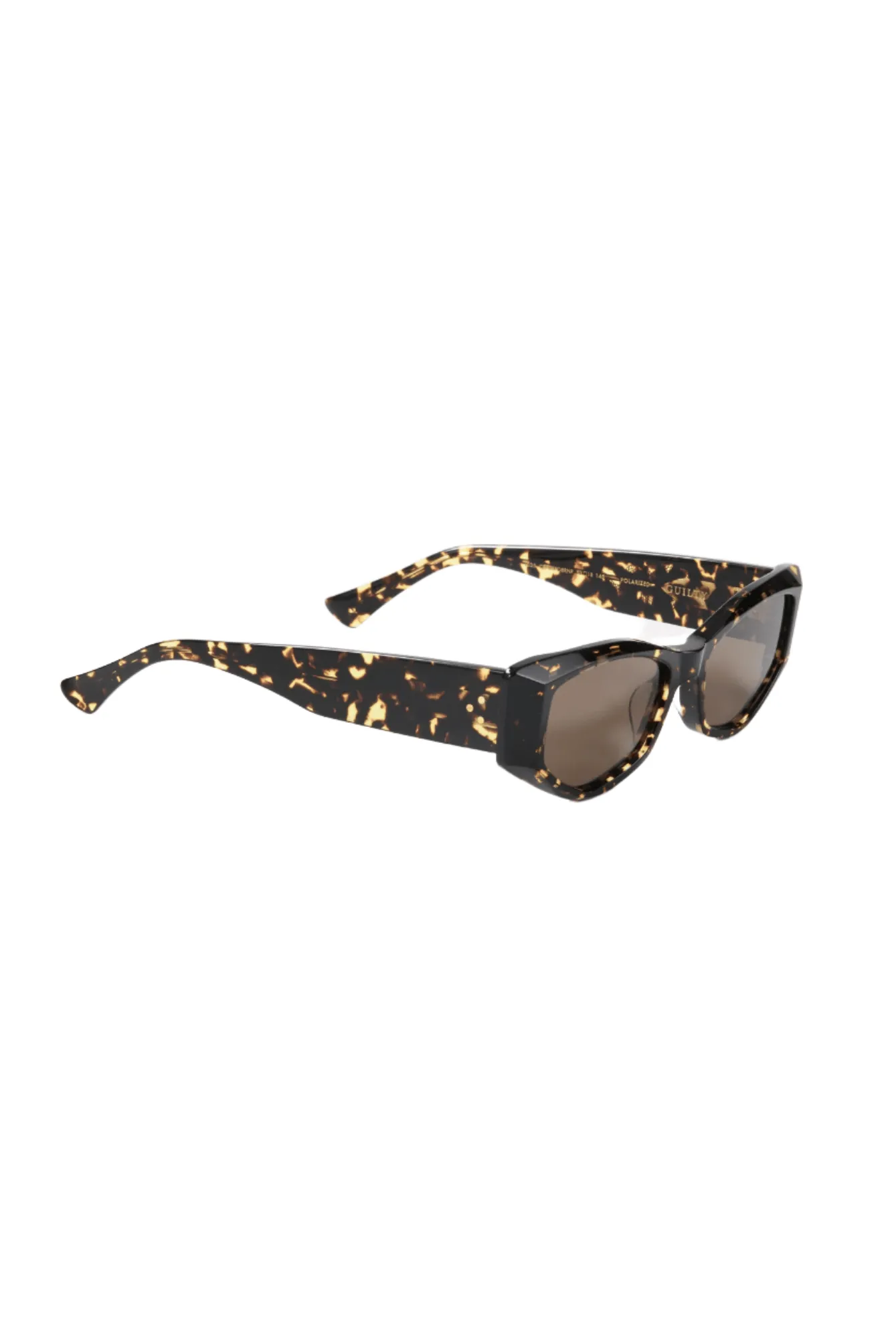 EPOKHE GUILTY SUNGLASSES - CRYSTAL DARK TORTOISE POLISHED/BROWN POLARIZED