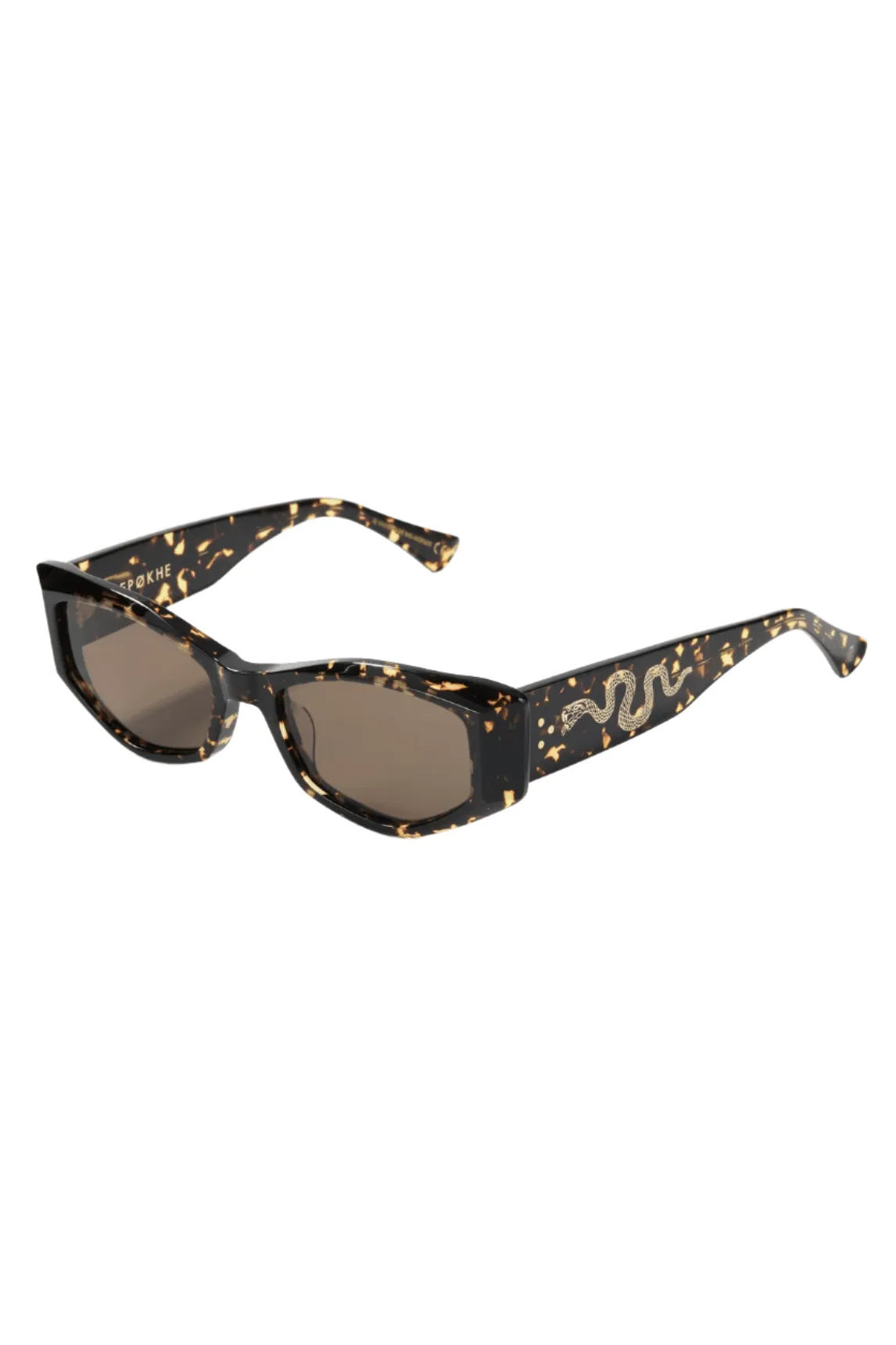 EPOKHE GUILTY SUNGLASSES - CRYSTAL DARK TORTOISE POLISHED/BROWN POLARIZED