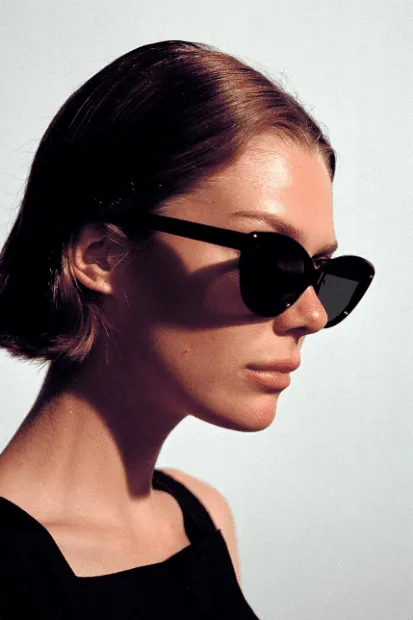 EPOKHE POKA SUNGLASSES - BLACK POLISHED/BLACK