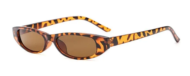 MuseLife Vintage Rectangle Sunglasses
