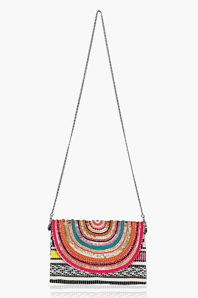 Paradise Embellished Clutch