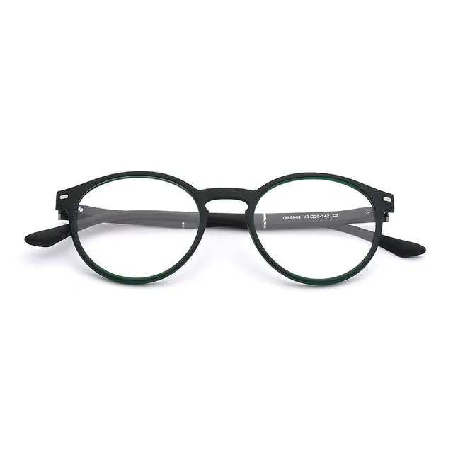 Round Glasses Frame Rivet Oliver Peoples Optical Prescription Computer Myopia Transparent Eyewear