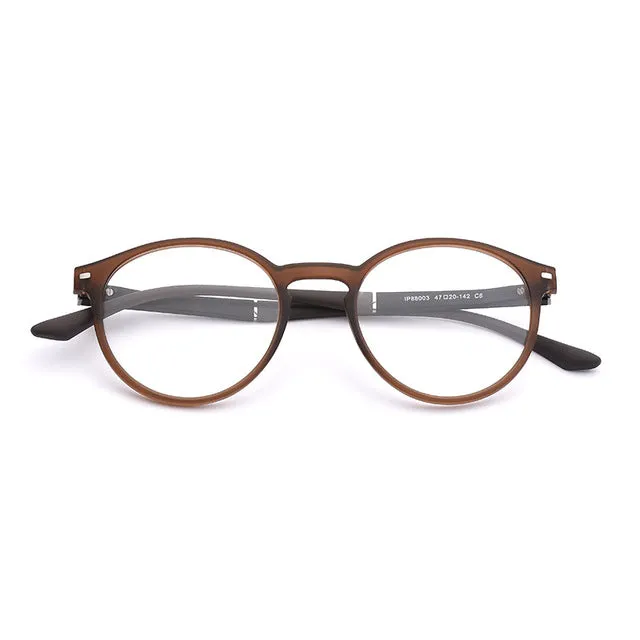 Round Glasses Frame Rivet Oliver Peoples Optical Prescription Computer Myopia Transparent Eyewear
